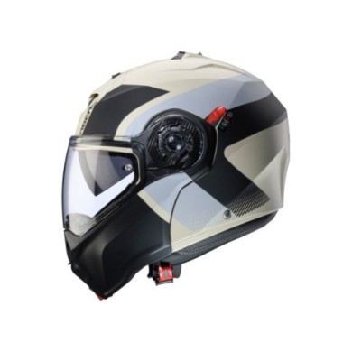 Caberg Casque modulable Duke Evo Indy brun-gris-noir mat