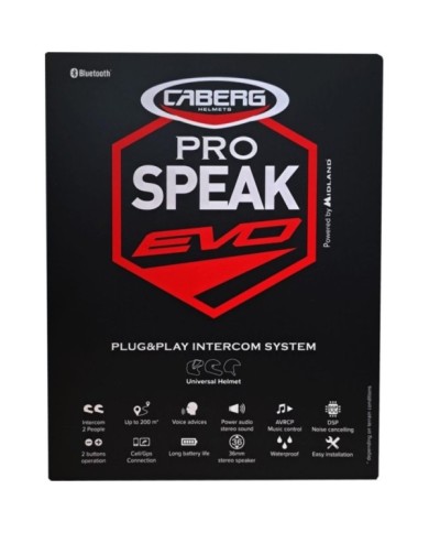 Caberg Kit mains libres Bluetooth PRO SPEAK EVO