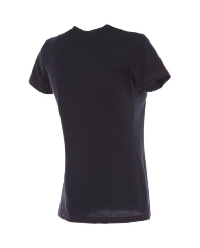 Dainese Femmes T-Shirt SPEED DEMON noir-rouge