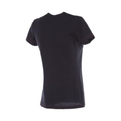 Dainese Femmes T-Shirt SPEED DEMON noir-rouge