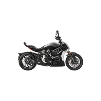 ZARD Kit Slip-On en acier inoxydable noir, homologué E4