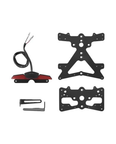 Rizoma Kit support de plaque d'immatriculation Fox