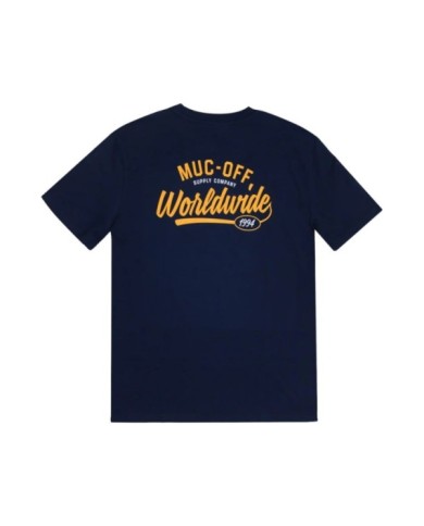 Muc-Off Worldwide Supply T-Shirt bleu foncé