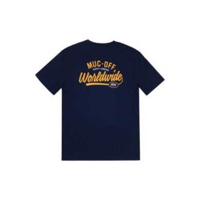 Muc-Off Worldwide Supply T-Shirt bleu foncé