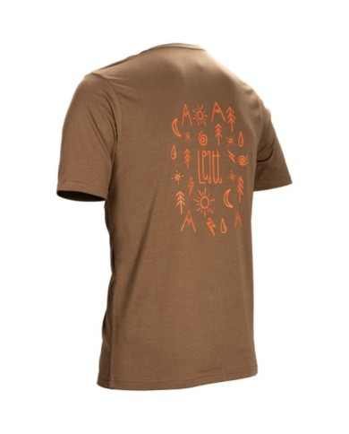 Leatt T-Shirt Core V25 loam-brown-red