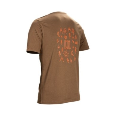 Leatt T-Shirt Core V25 loam-brown-red
