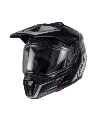 Leatt Adventure Helmet Kit ADV 9.5 V25 carbon noir-blanc-rouge