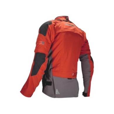 Leatt Adventure Jacket ADV Rally 5.5 V25 rouge-orange-gris-noir