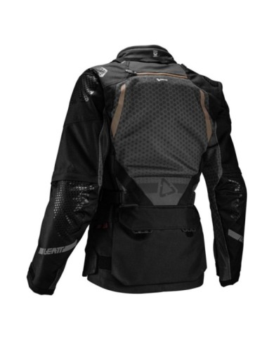 Leatt Adventure Jacket ADV FlowTour 5.5 Women V25 noir-gris foncé-or