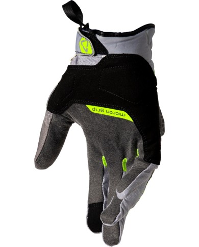 Leatt Adventure Glove ADV HydraDri 5.5 Short V25 gris foncé-noir-jaune