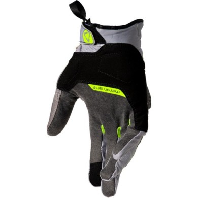 Leatt Adventure Glove ADV HydraDri 5.5 Short V25 gris foncé-noir-jaune