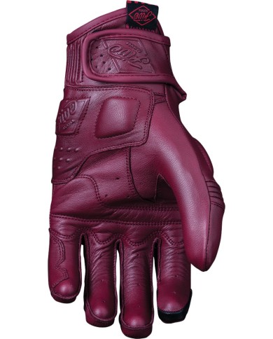 Five Gloves Gants Kansas dames rouge foncé