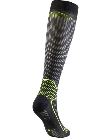 SIXS Chaussettes hautes LONG V3 Unisexe noir carbone