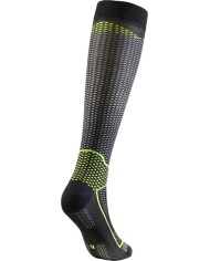 SIXS Chaussettes hautes LONG V3 Unisexe noir carbone