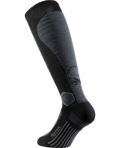 SIXS Chaussettes hautes MOT MERINO V3 Unisexe 3 noir