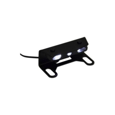 IBEX-Zieger Mini éclairage de plaque d'immatriculation à LED avec suppor
