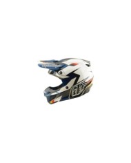 Troy Lee Designs SE5 Polycarbonate Helmet - Roamer white-blue-black