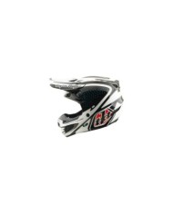 Troy Lee Designs SE5 Polycarbonate Helmet - The Line white-black-red