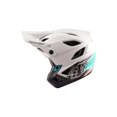 Troy Lee Designs Stage Stunt AS Helmet - Drone beige-turquoise XS
