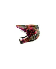Troy Lee Designs SE5 ECE Carbon Helmet - Torched black-violet-gold