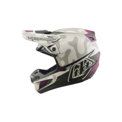 Troy Lee Designs SE5 ECE Composite Helmet - Myth beige-yellow