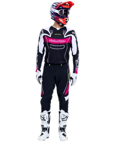 Troy Lee Designs SE PRO Pant - Salvo black-white-violet