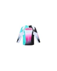Troy Lee Designs SE PRO Jersey - Sever white-turquoise-violet