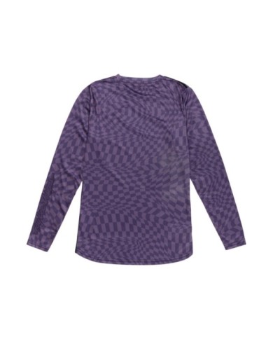 Troy Lee Designs Womens Lilium LS Jersey - Twisted Checkers violet