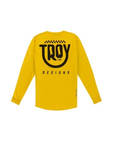 Troy Lee Designs Ruckus Long Sleeve Ride Tee - Eyez safran
