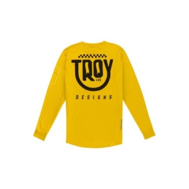 Troy Lee Designs Ruckus Long Sleeve Ride Tee - Eyez safran