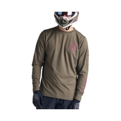 Troy Lee Designs Ruckus ls Ride Tee - Fangs olive