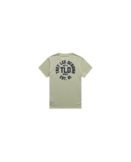 Troy Lee Designs Womens Lilium Ride Short Sleeve Tee - Stamps green