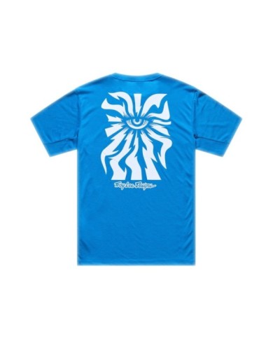 Troy Lee Designs Skyline Ride Short Sleeve Tee - One Eye blue