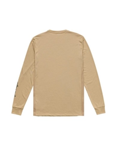 Troy Lee Designs Skyline Long Sleeve Ride Tee - Scrubbed brun