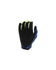 Troy Lee Designs Air Glove - Drip jaune-bleu