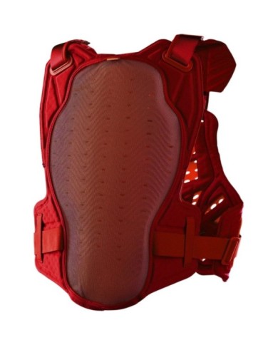 Troy Lee Designs Rockfight CE Flex Chest Protector - Solid rouge XS