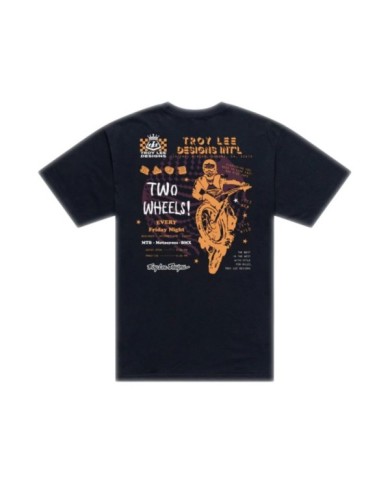 Troy Lee Designs Short Sleeve Tee - Friday Night black