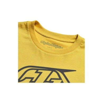 Troy Lee Designs Youth Short Sleeve Tee - Badge yellow