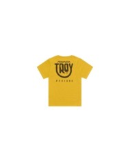 Troy Lee Designs Youth Short Sleeve Tee - Smiley jaune