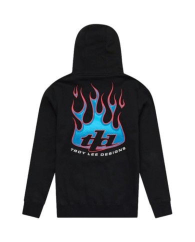 Troy Lee Designs Pullover Hoodie - Torched Black noir