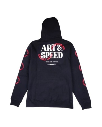 Troy Lee Designs Pullover Hoodie - Pink Slips black