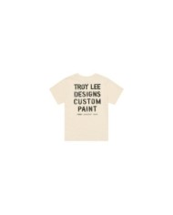 Troy Lee Designs Womens Short Sleeve Tee - Paint Shop blanc