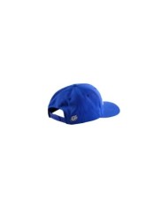 Troy Lee Designs Curved Snapback Hat - Signature bleu-blanc