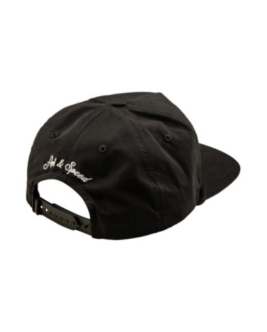 Troy Lee Designs Unstructured Snapback - Worldwide noir