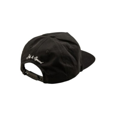 Troy Lee Designs Unstructured Snapback - Worldwide noir