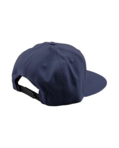 Troy Lee Designs Signature Flat Bill Snapback - Indigo