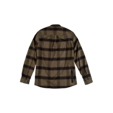 Troy Lee Designs Grind Flannel - YD Piaid vert