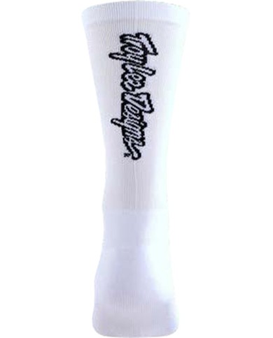 Troy Lee Designs Signature Performance Sock blanc S