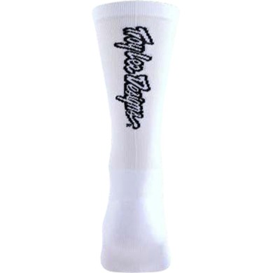Troy Lee Designs Signature Performance Sock blanc S