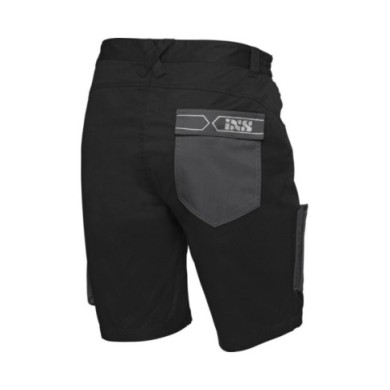 iXS Pantalon iXS-Team court noir-gris